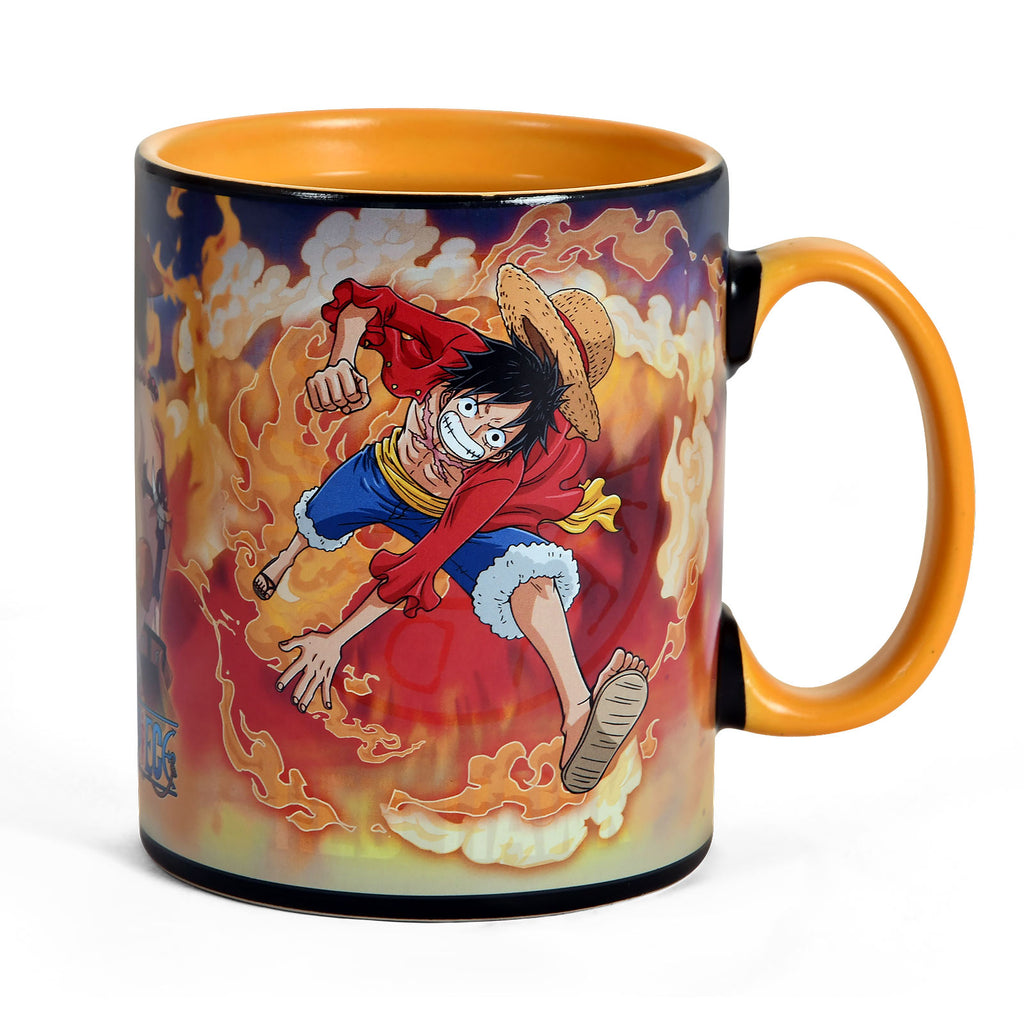 Produktbild One Piece - Sabo und Ruffy Thermoeffekt Tasse