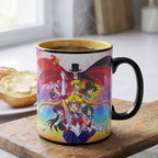 Produktbild Sailor Moon - Group Thermoeffekt Tasse