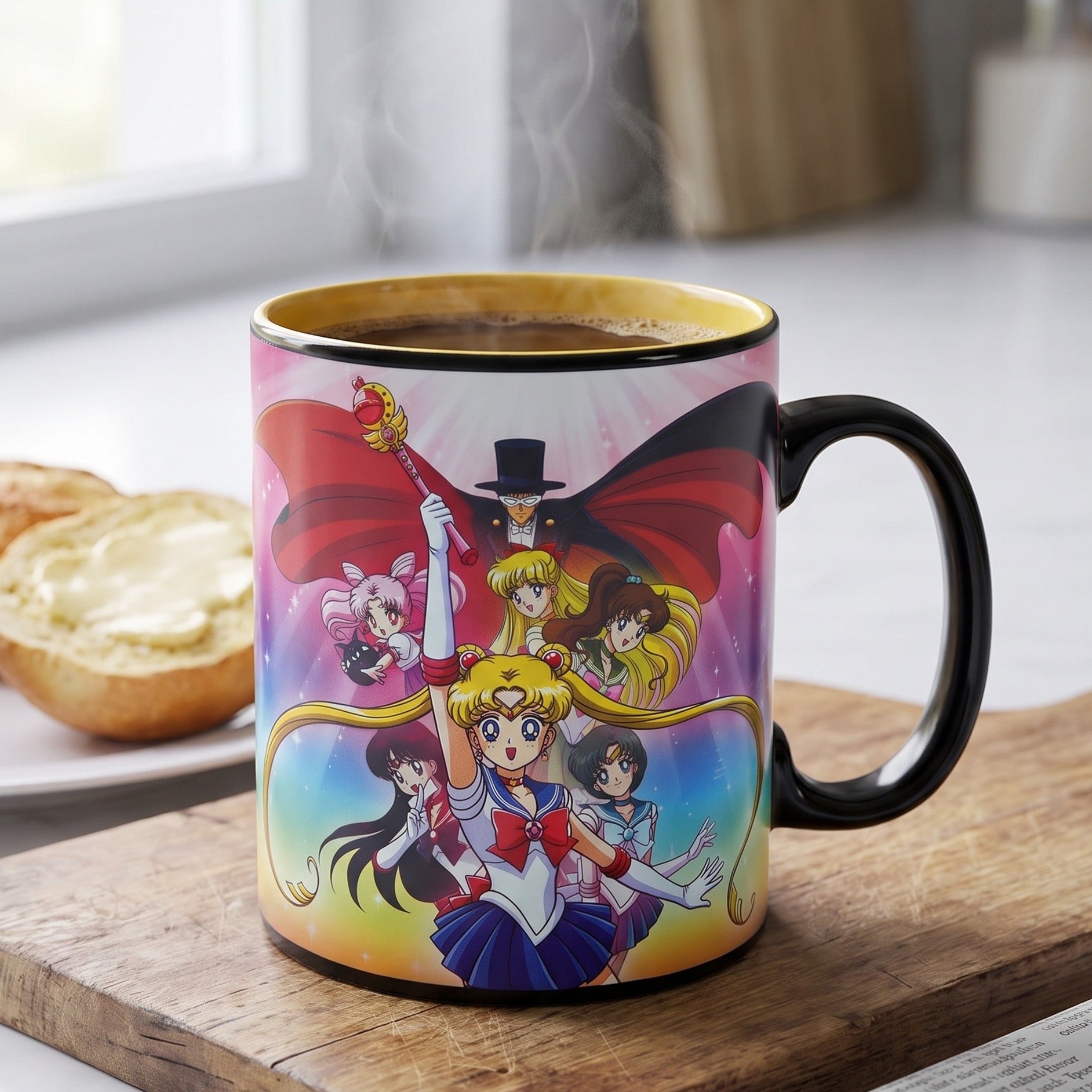 Produktbild Sailor Moon - Group Thermoeffekt Tasse