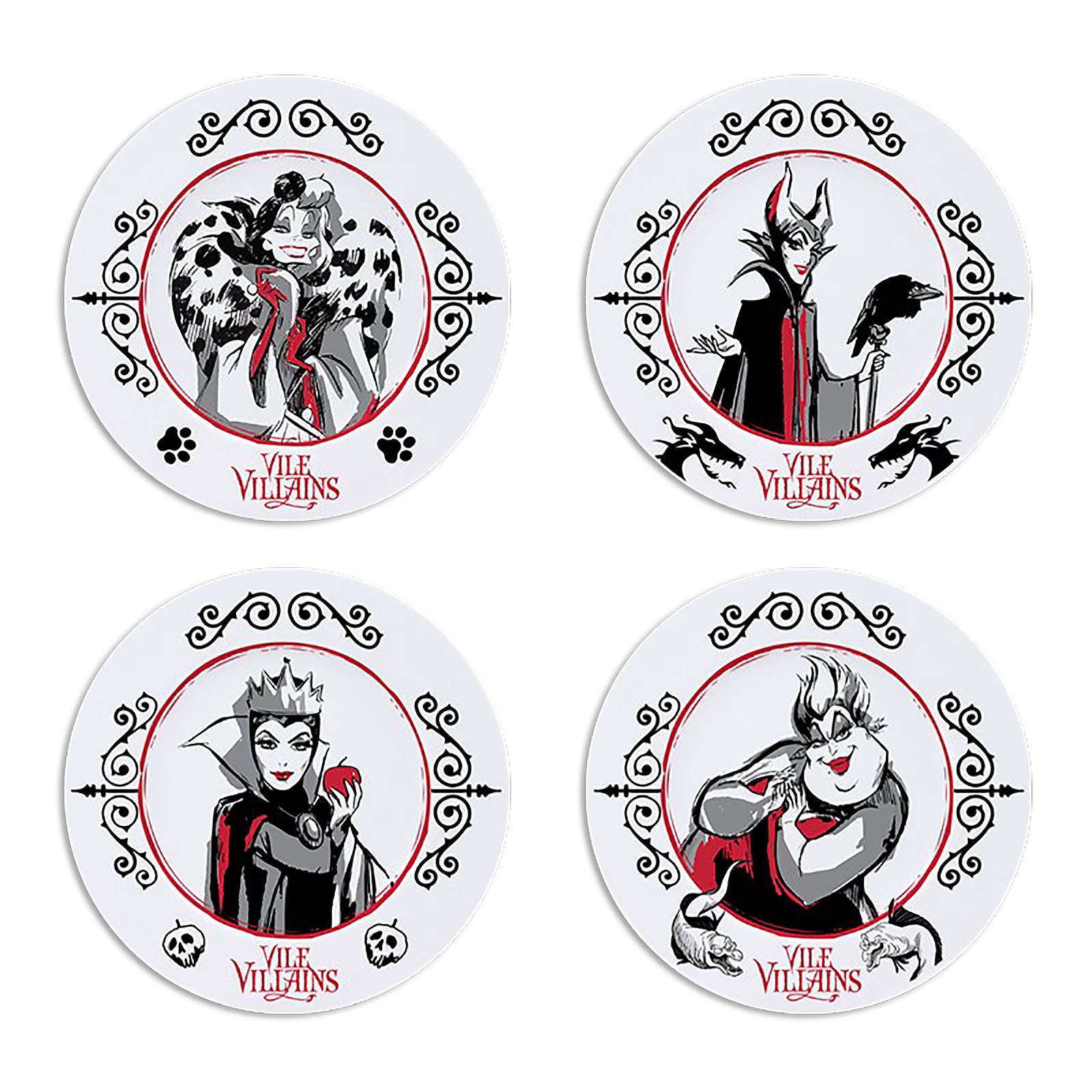 Produktbild Disney Villains Tellerset