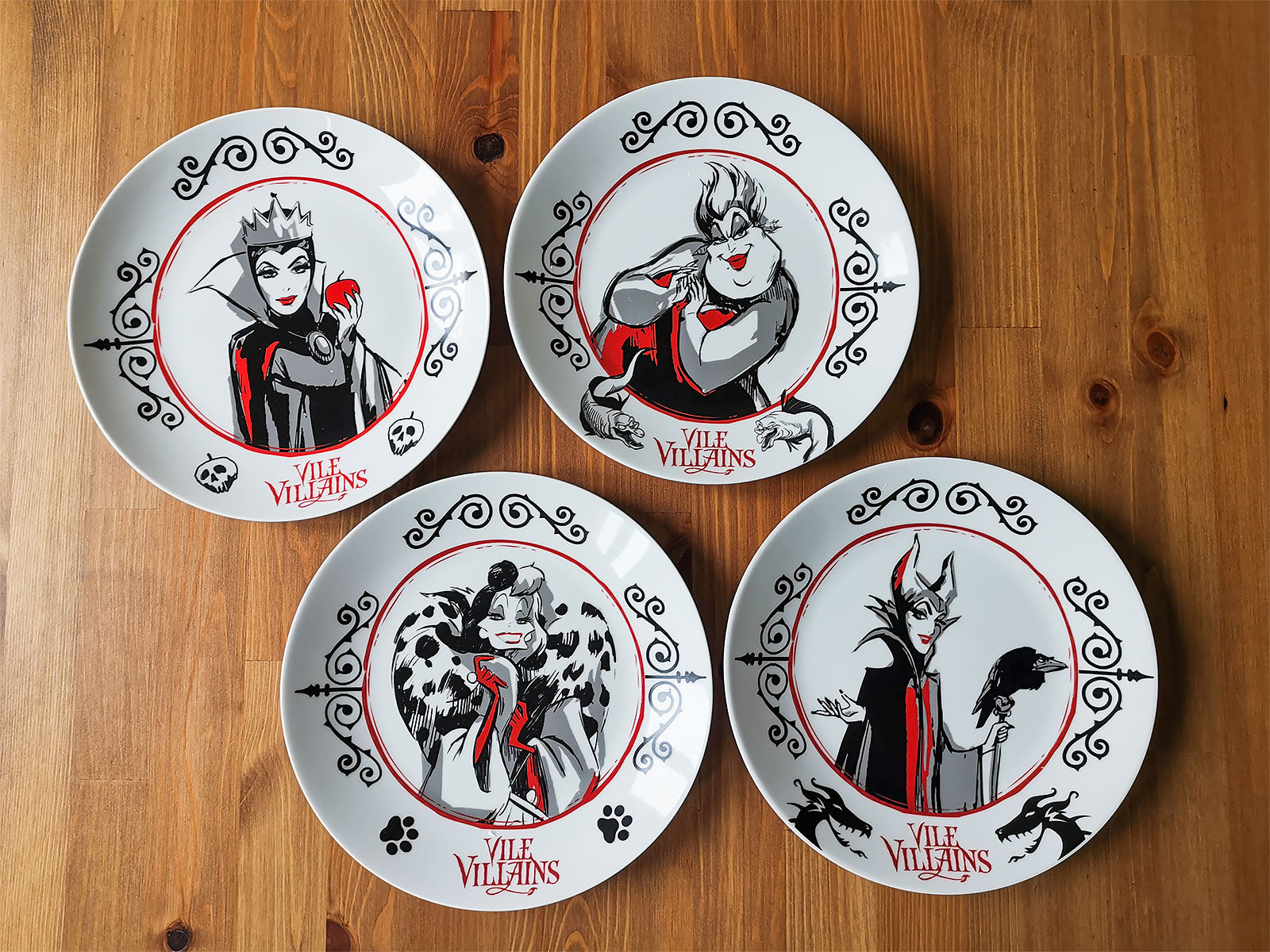 Produktbild Disney Villains Tellerset