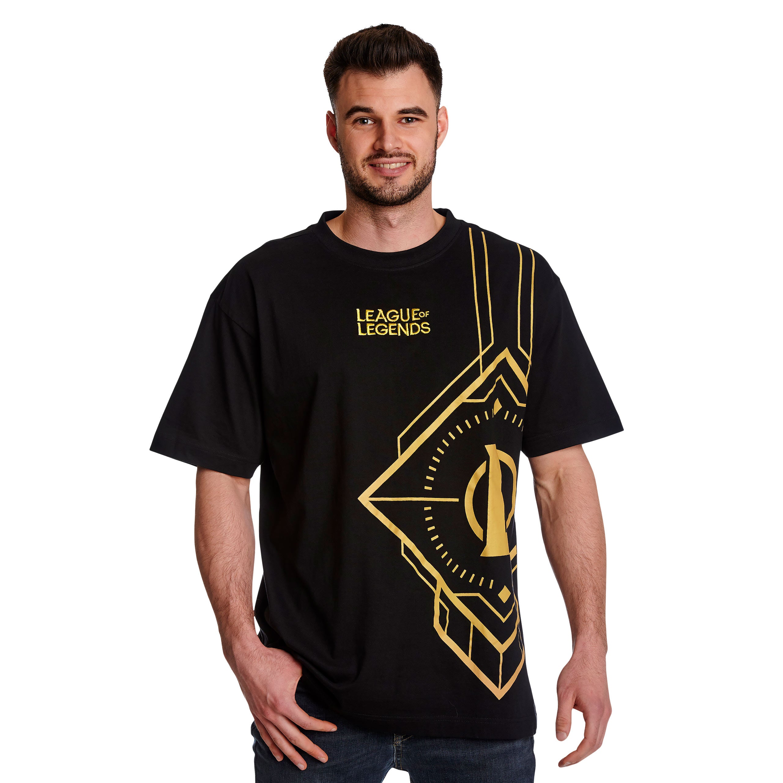 Produktbild League of Legends - Logo T-Shirt schwarz