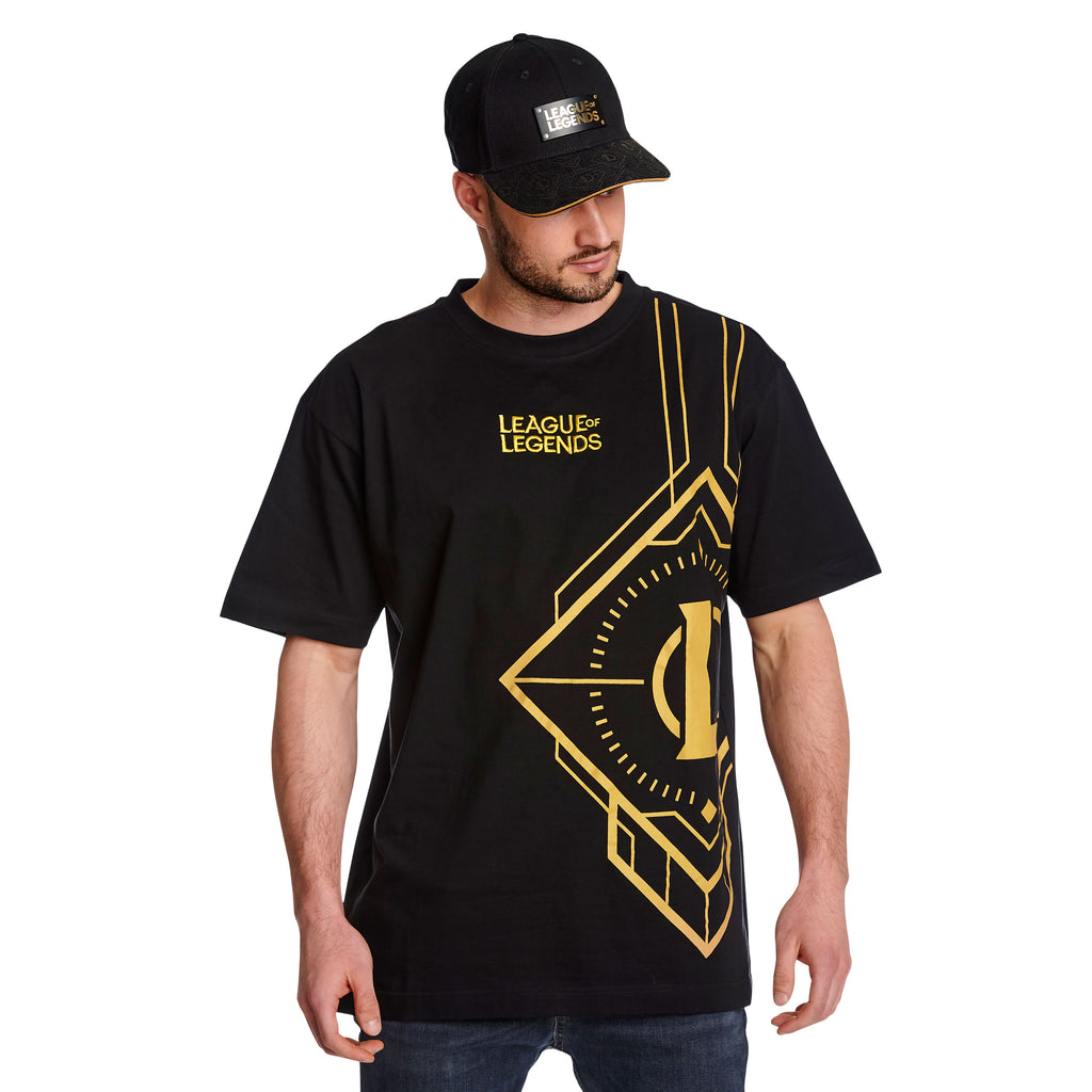 Produktbild League of Legends - Logo T-Shirt schwarz