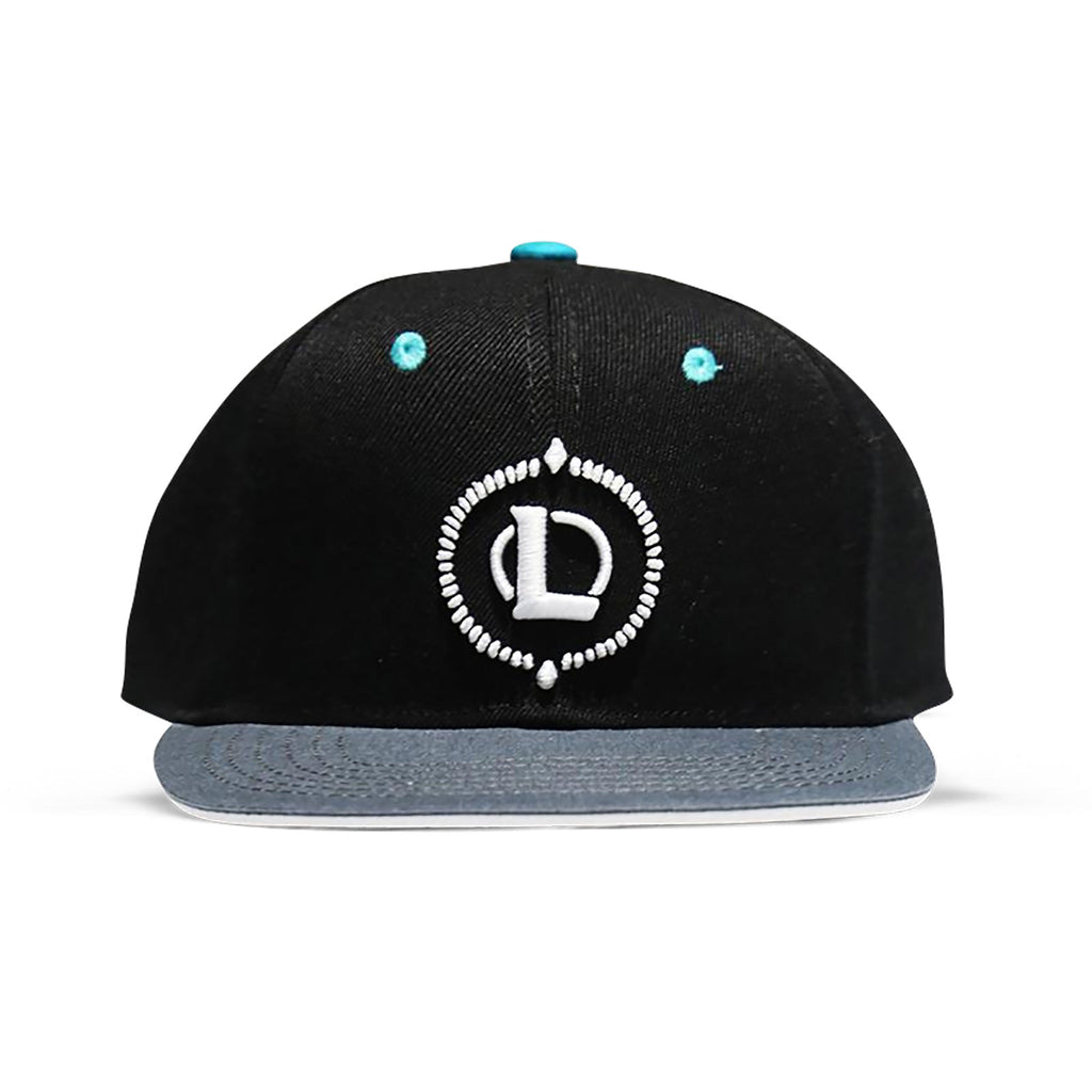 Produktbild League of Legends - Logo Snapback Cap schwarz