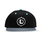 Produktbild League of Legends - Logo Snapback Cap schwarz