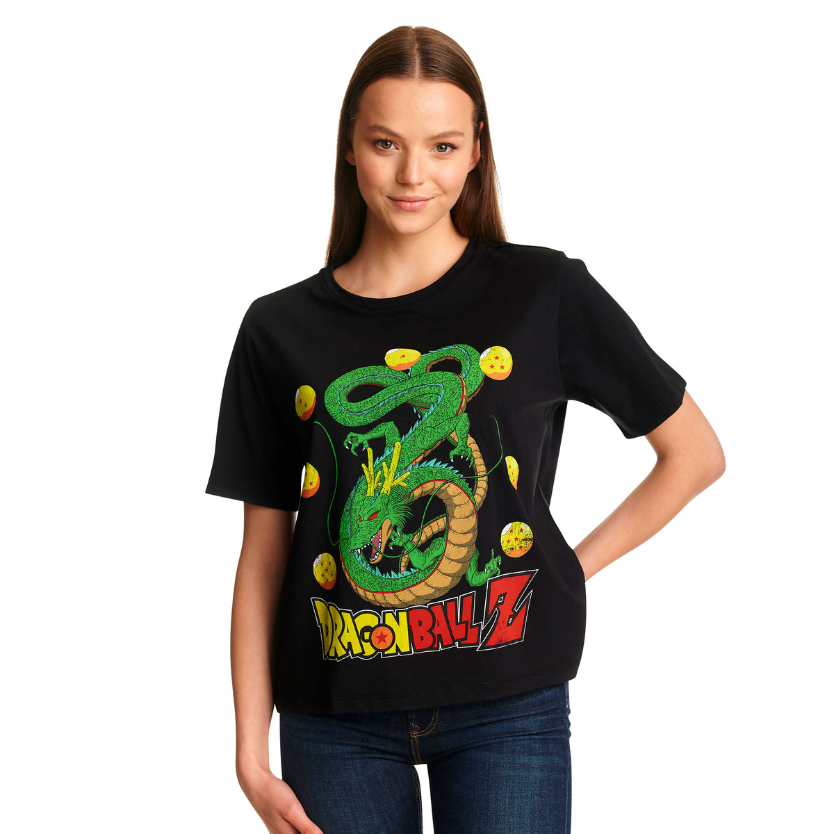 Produktbild Dragon Ball Z - Shenlong T-Shirt Damen schwarz
