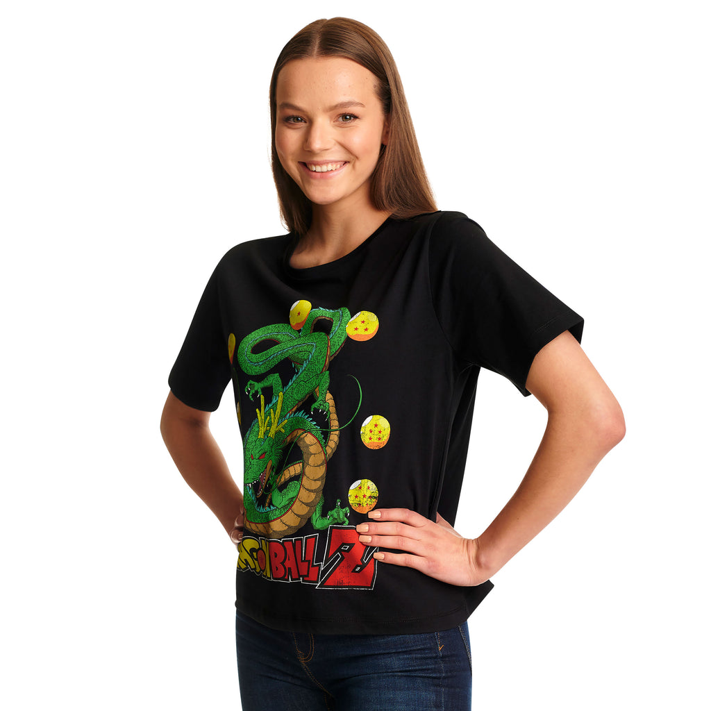 Produktbild Dragon Ball Z - Shenlong T-Shirt Damen schwarz