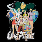 Produktbild One Piece - Ruffy mit Strohhutbande T-Shirt schwarz