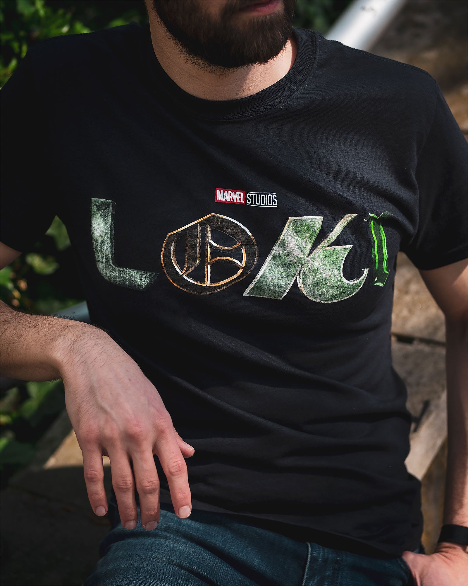 Produktbild Loki - Logo T-Shirt schwarz