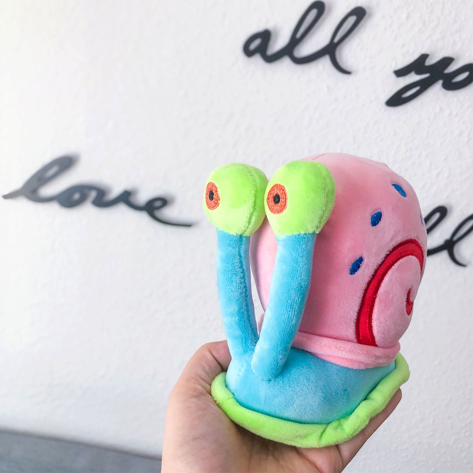 Produktbild SpongeBob - Gary Plüsch Figur 16 cm