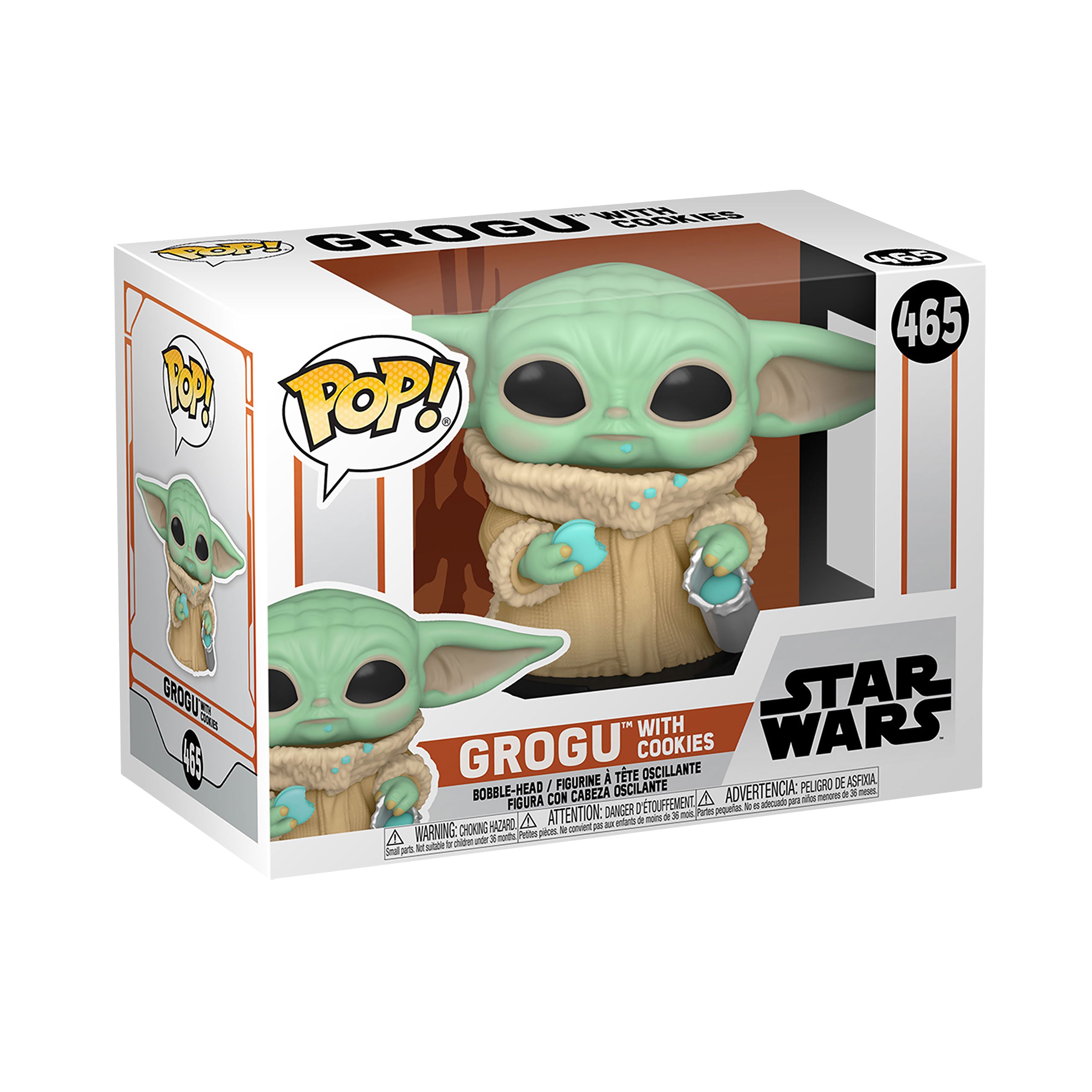Produktbild Grogu mit Cookie Funko Pop Figur - Star Wars The Mandalorian