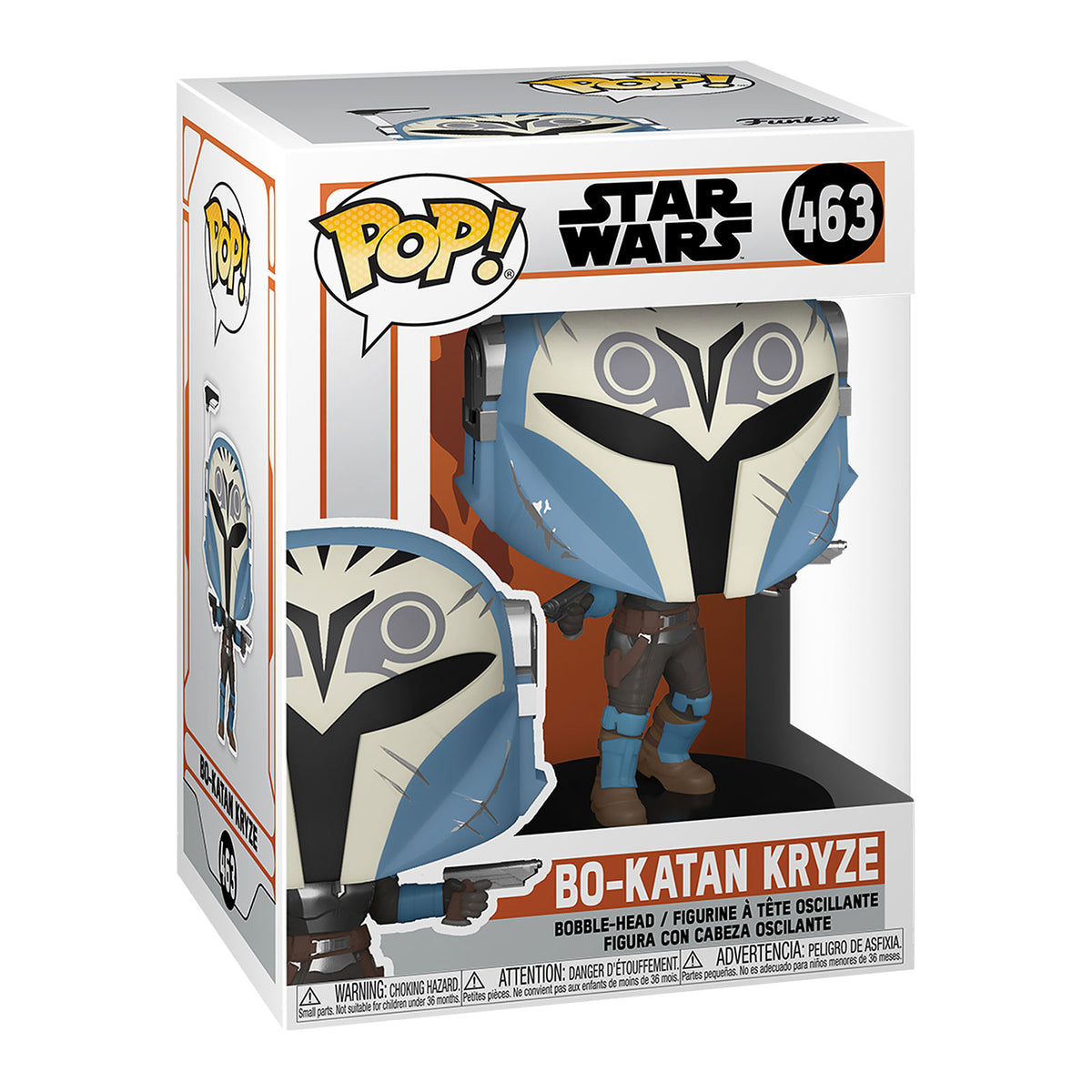 Produktbild Bo-Katan Kryze Funko Pop Wackelkopf-Figur - Star Wars The Mandalorian