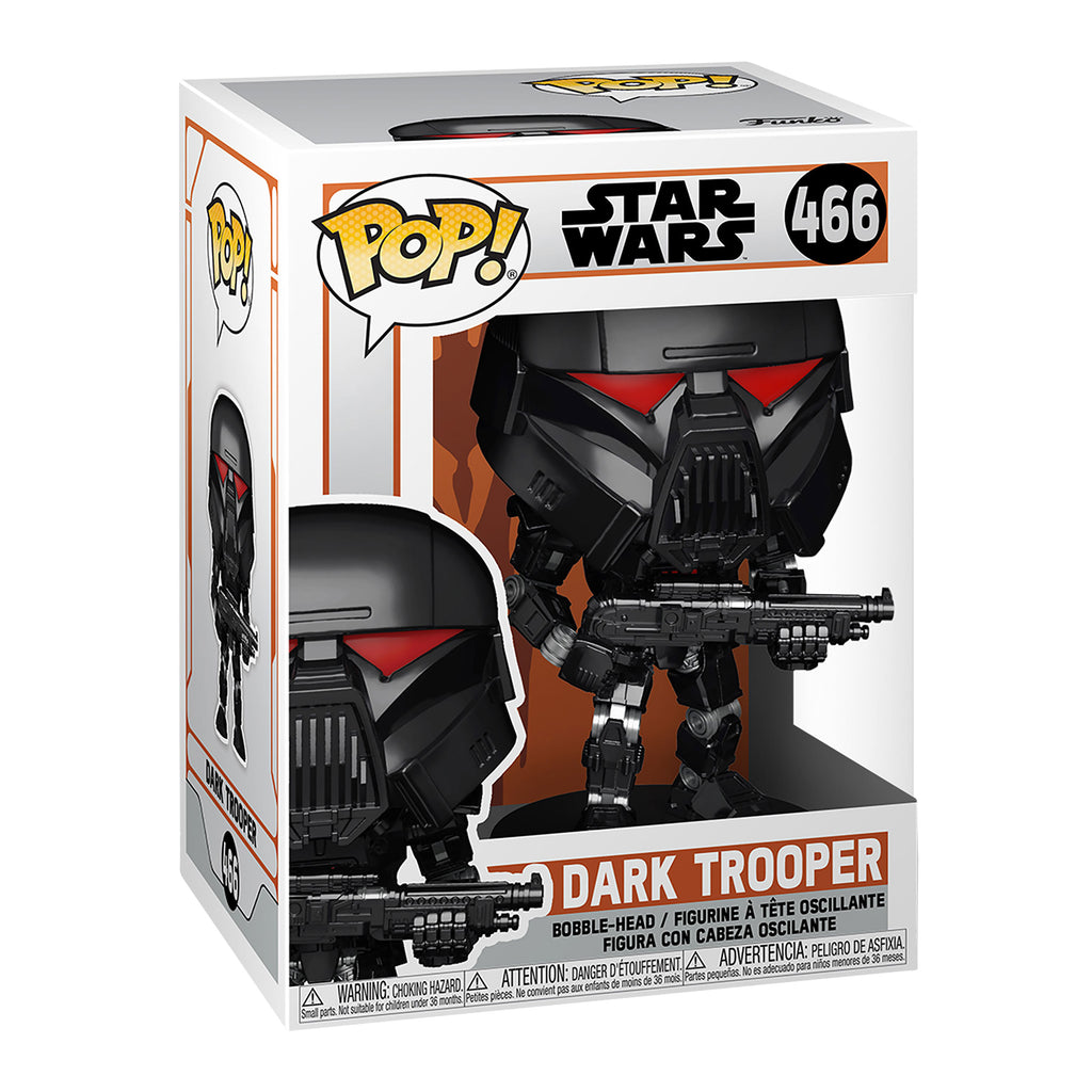 Produktbild Dark Trooper Funko Pop Wackelkopf-Figur - Star Wars The Mandalorian