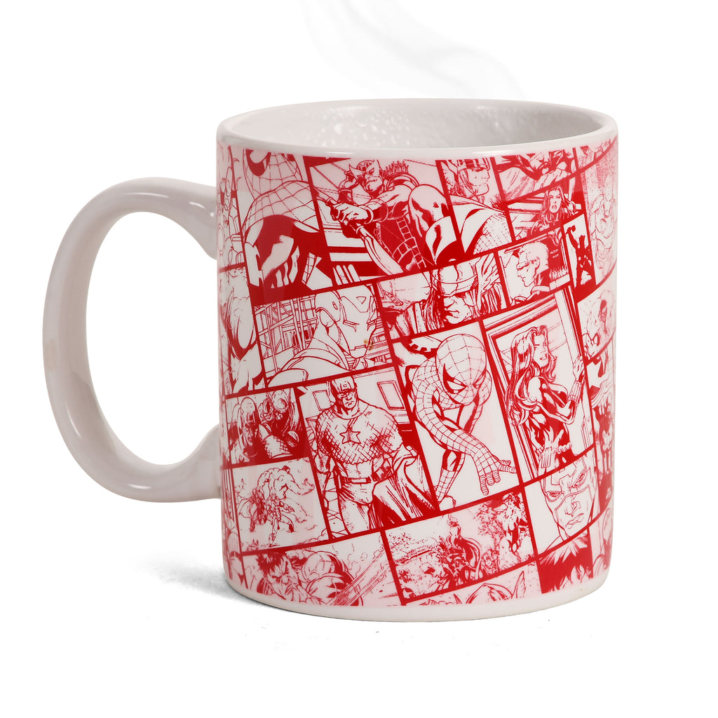 Produktbild Marvel - Comic Logo Thermoeffekt Tasse