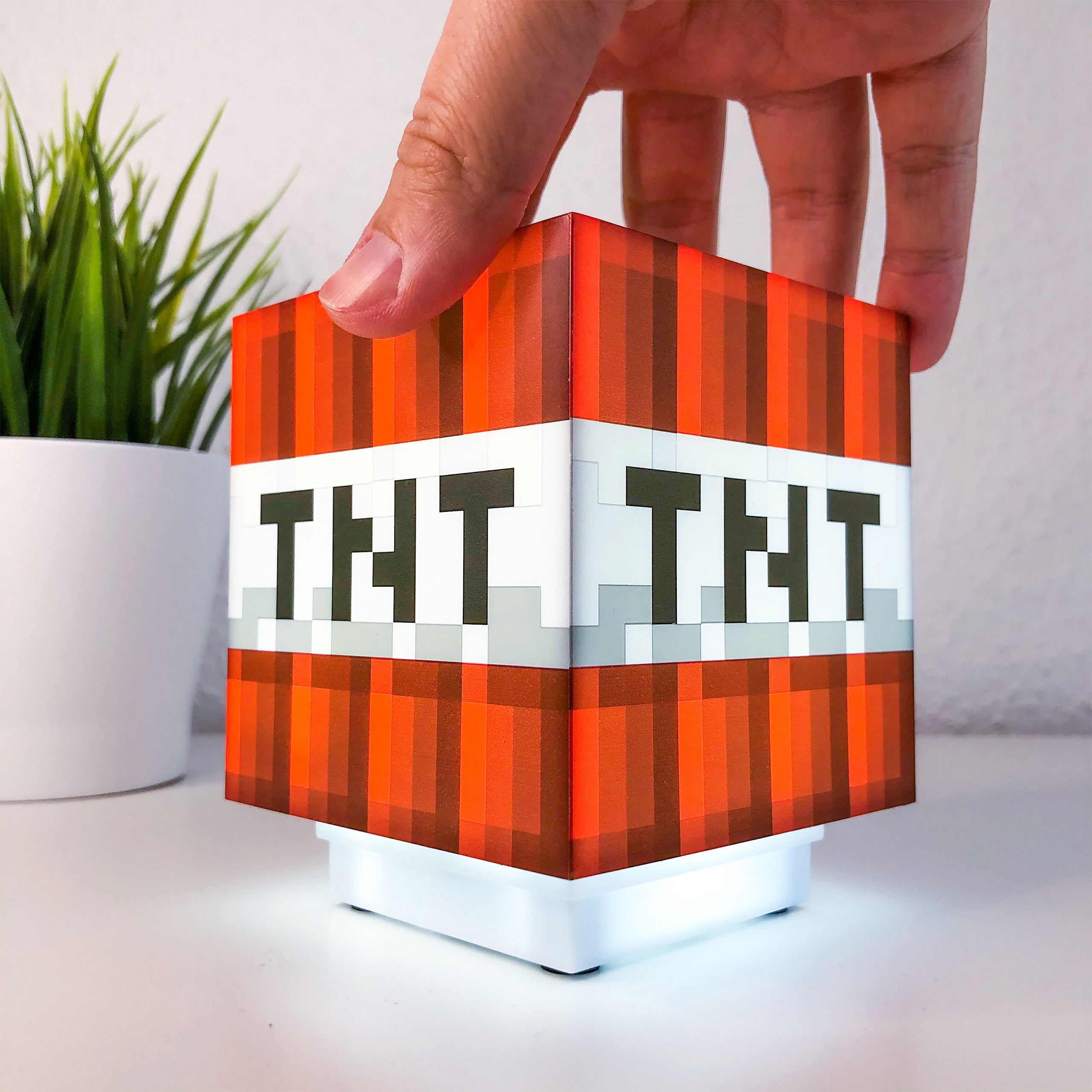 Produktbild Minecraft - TNT Block Tischlampe mit Sound