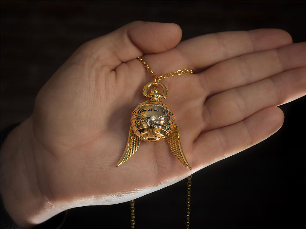 Produktbild Harry Potter - Goldener Schnatz Kette mit Uhr