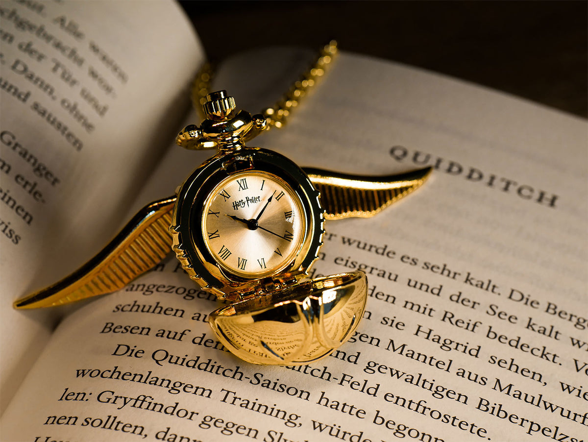Produktbild Harry Potter - Goldener Schnatz Kette mit Uhr