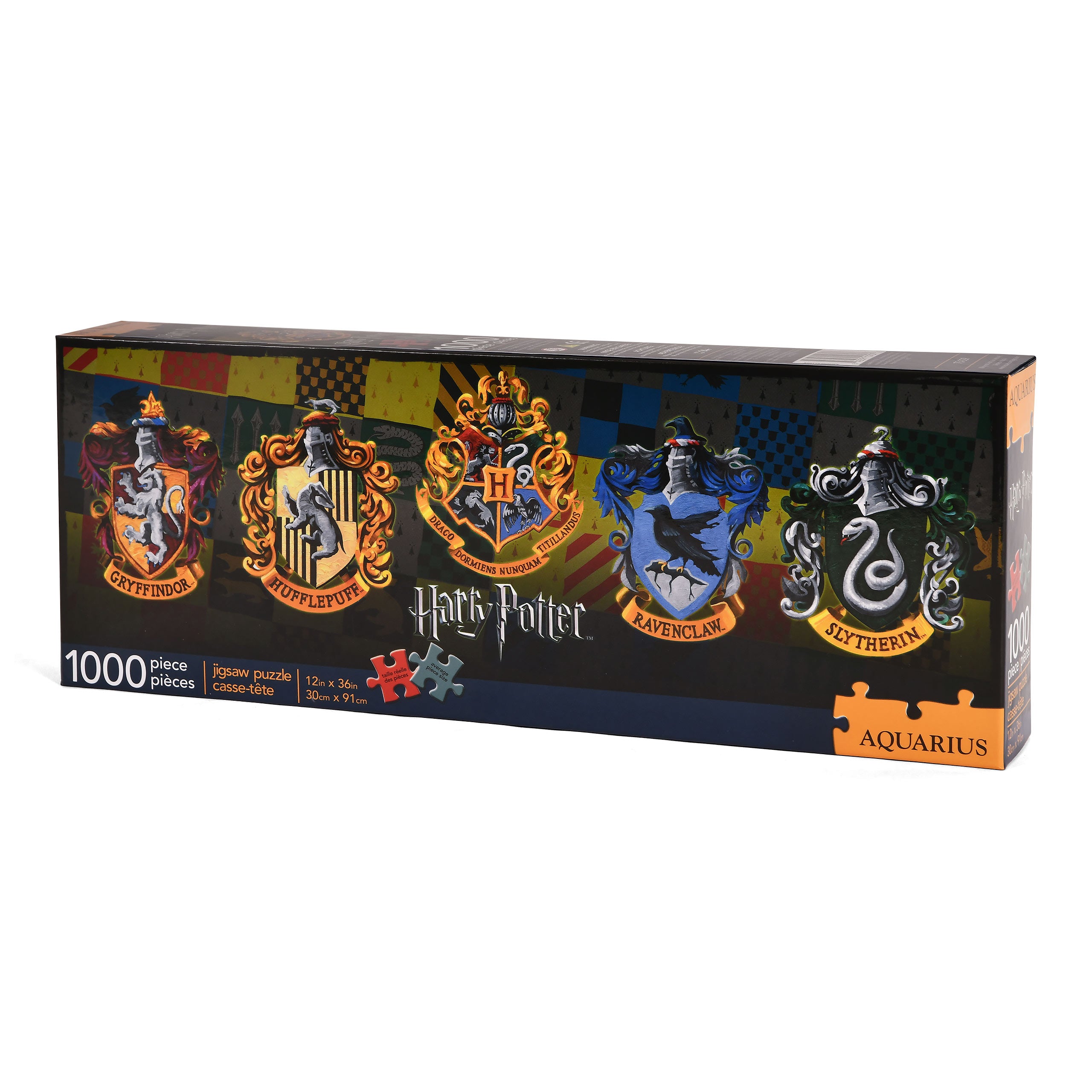 Produktbild Harry Potter - Häuserwappen Slim Puzzle 1000 Teile