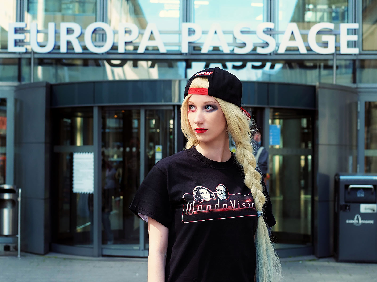 Produktbild WandaVision - Logo T-Shirt schwarz