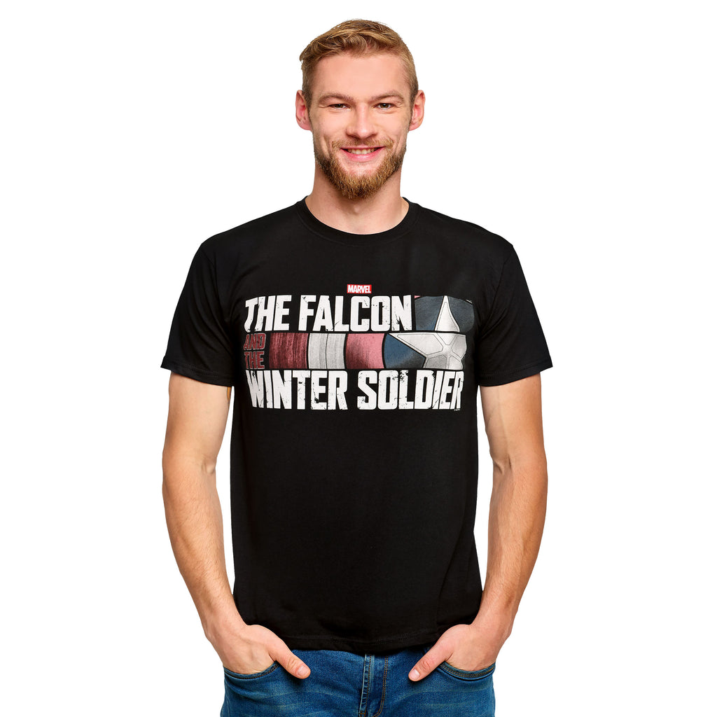 Produktbild The Falcon and the Winter Soldier - Logo T-Shirt schwarz