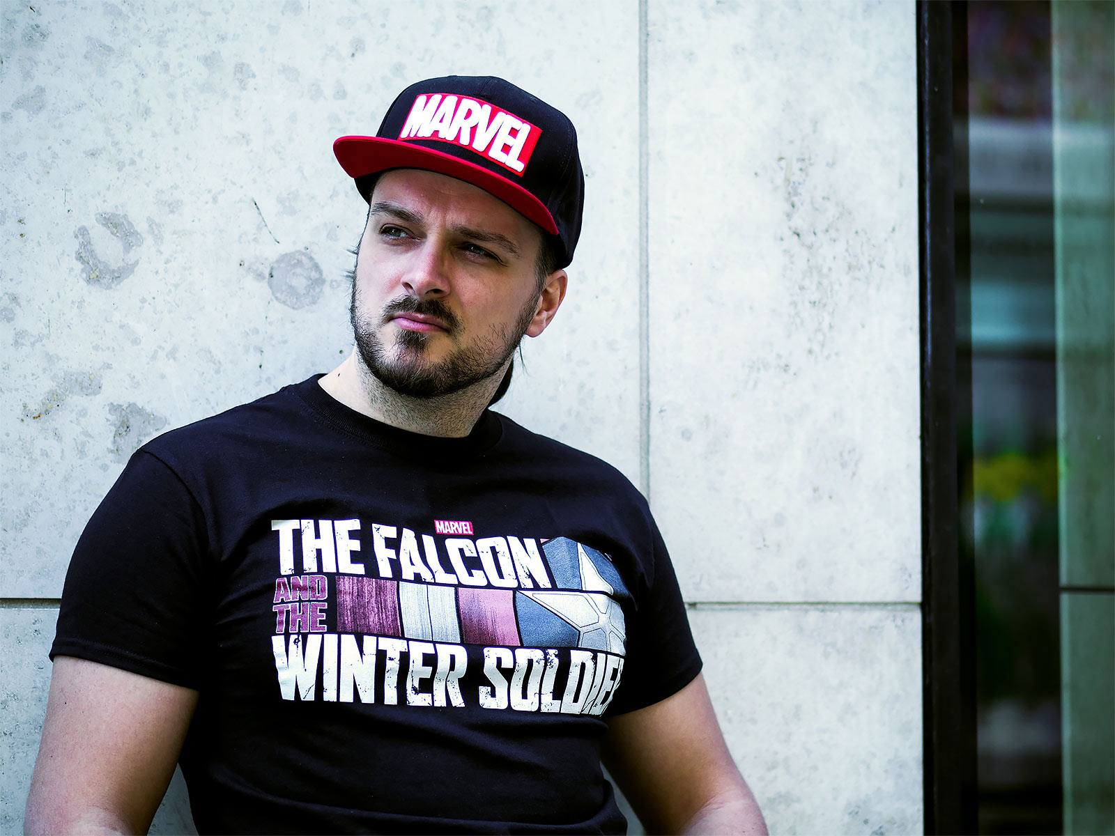 Produktbild The Falcon and the Winter Soldier - Logo T-Shirt schwarz