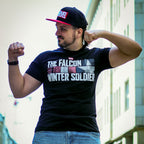 Produktbild The Falcon and the Winter Soldier - Logo T-Shirt schwarz