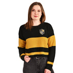 Produktbild Harry Potter - Hufflepuff Crop Sweater Damen