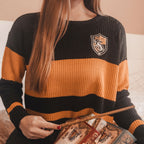 Produktbild Harry Potter - Hufflepuff Crop Sweater Damen