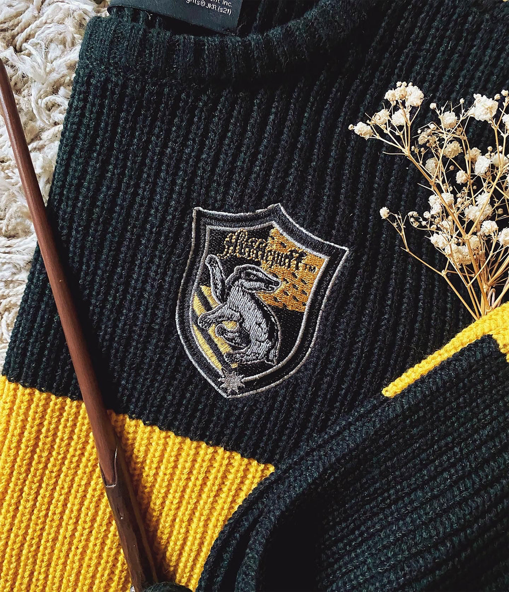 Produktbild Harry Potter - Hufflepuff Crop Sweater Damen