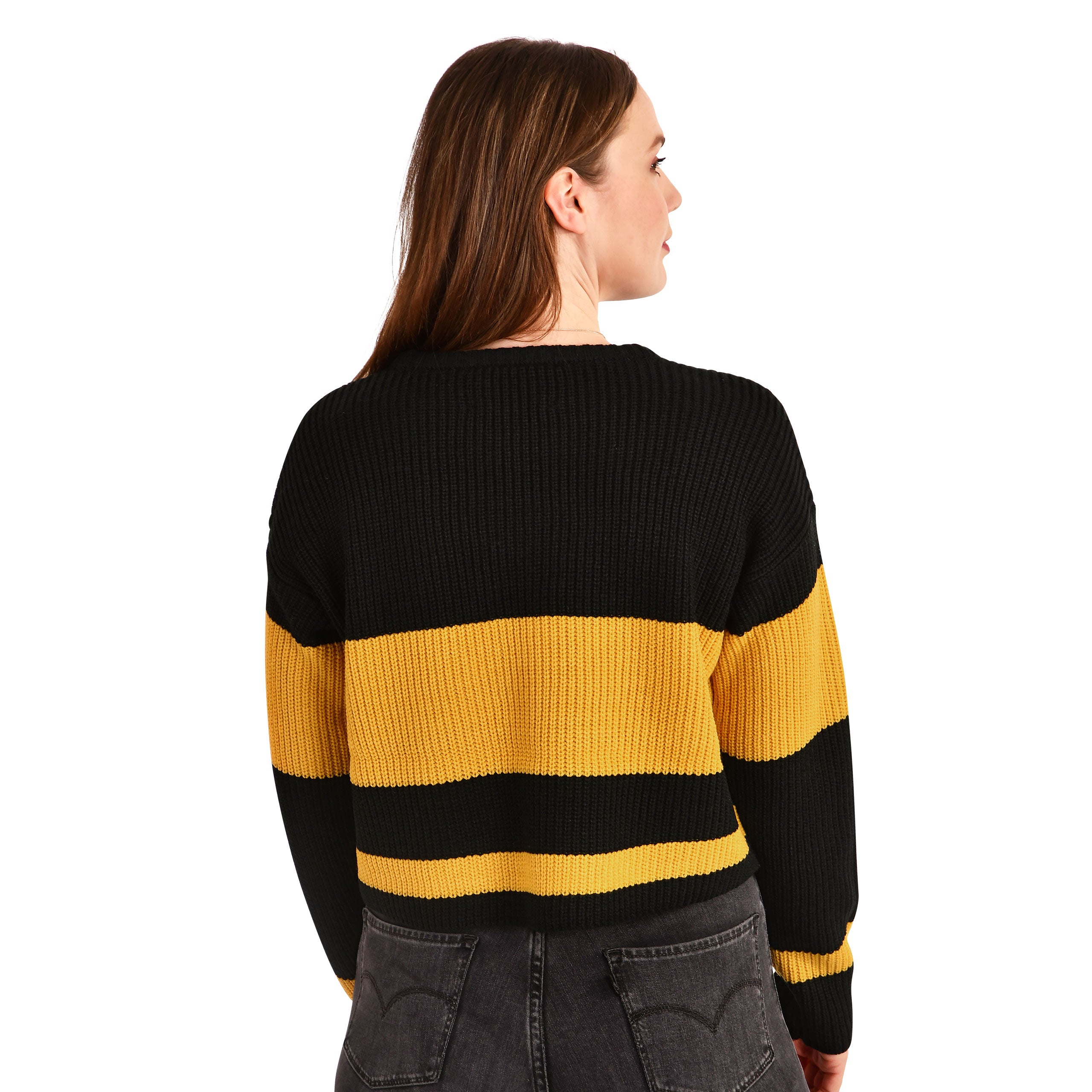 Produktbild Harry Potter - Hufflepuff Crop Sweater Damen