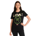 Produktbild Loki - Logo Badge T-Shirt schwarz