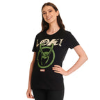Produktbild Loki - Logo Badge T-Shirt schwarz