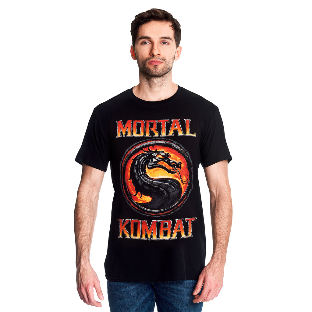 Produktbild Mortal Kombat - Logo T-Shirt schwarz