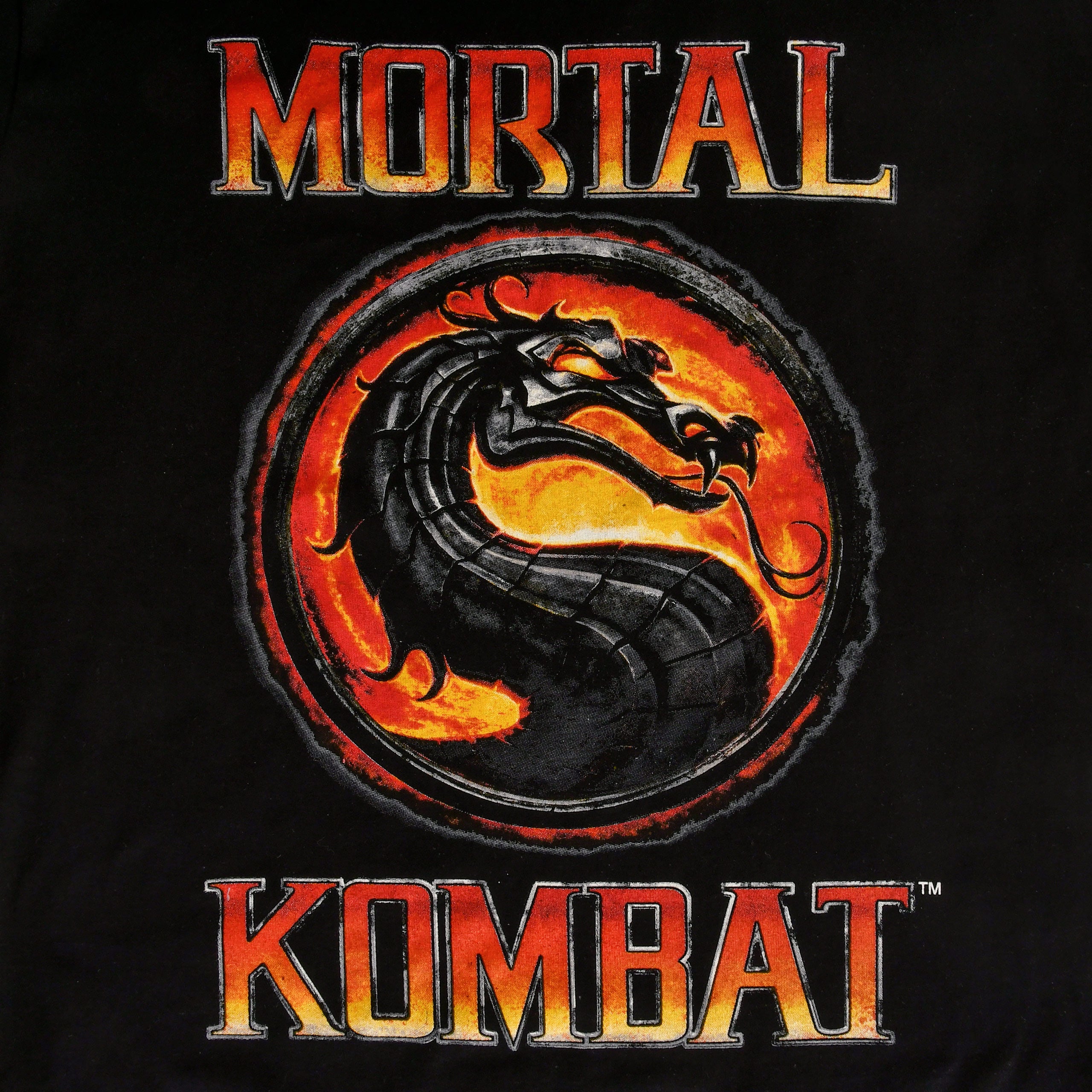 Produktbild Mortal Kombat - Logo T-Shirt schwarz