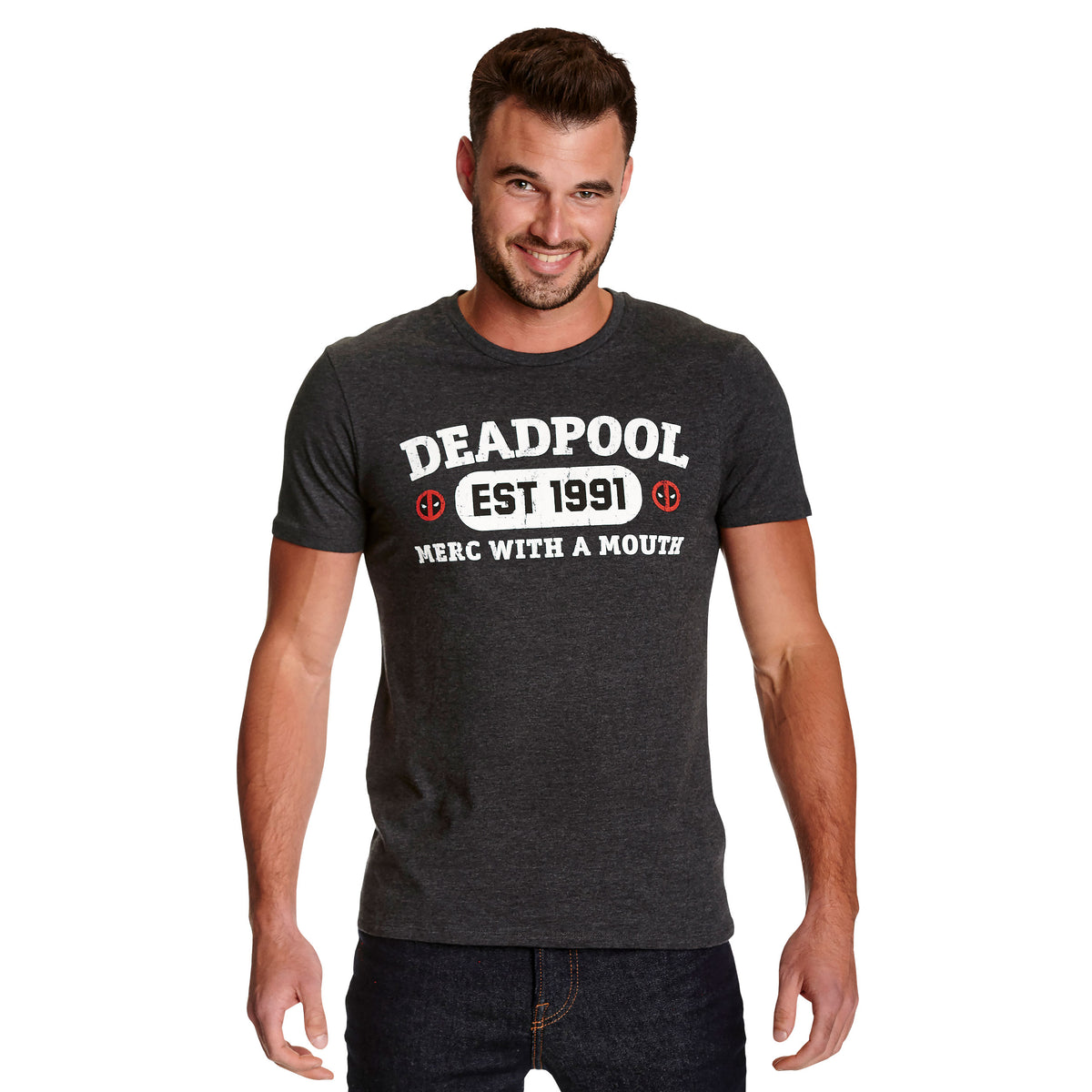 Produktbild Deadpool - Est 1991 T-Shirt grau