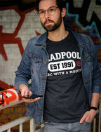 Produktbild Deadpool - Est 1991 T-Shirt grau