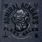 Produktbild Star Wars - Admiral Ackbar's Fleet Sales T-Shirt blau