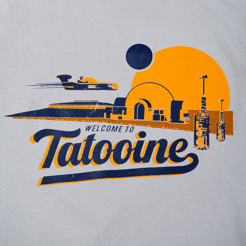 Produktbild Star Wars - Welcome to Tatooine T-Shirt grau