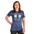 Produktbild Tardis Police Box T-Shirt blau - Doctor Who