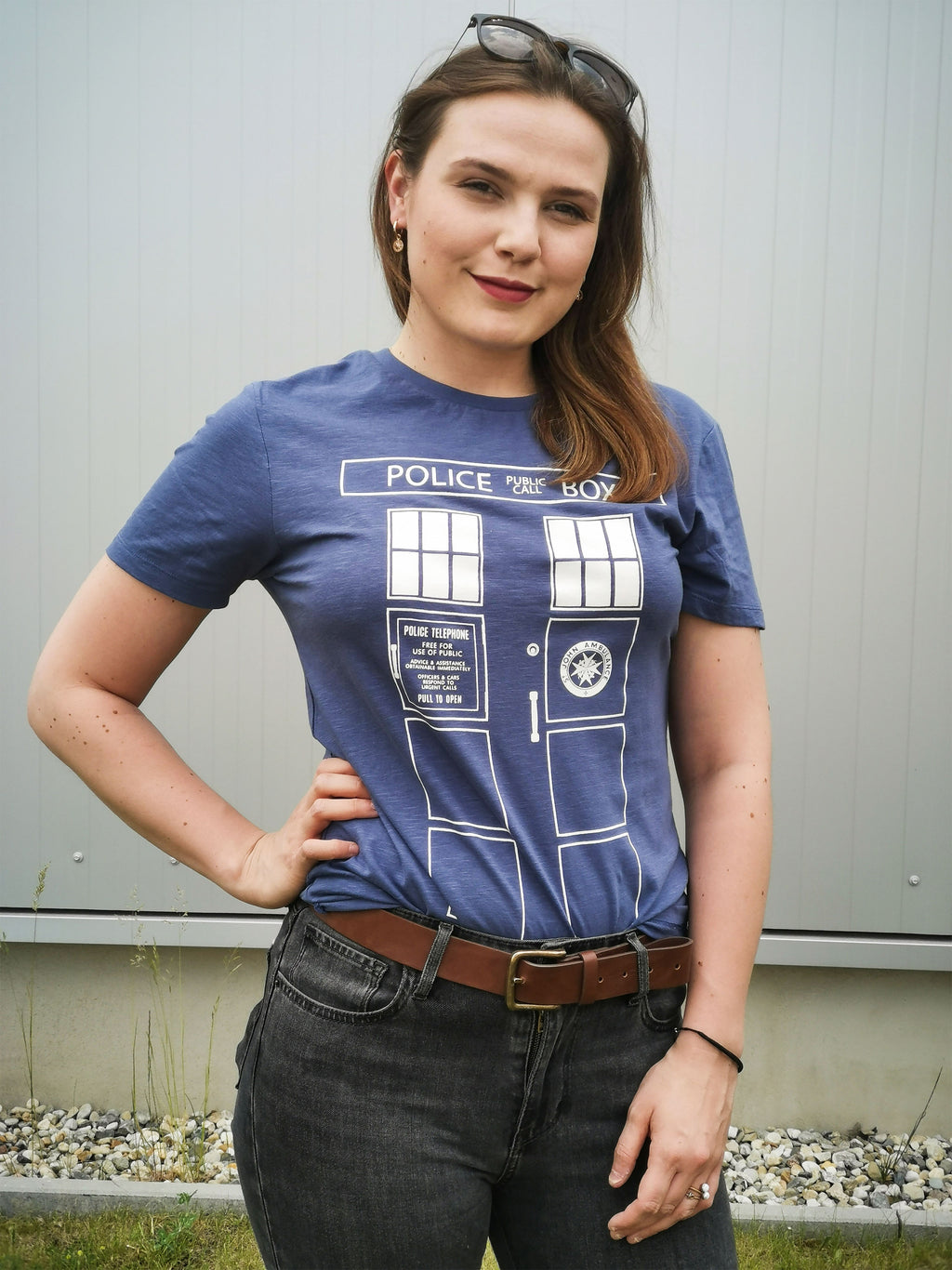 Produktbild Tardis Police Box T-Shirt blau - Doctor Who