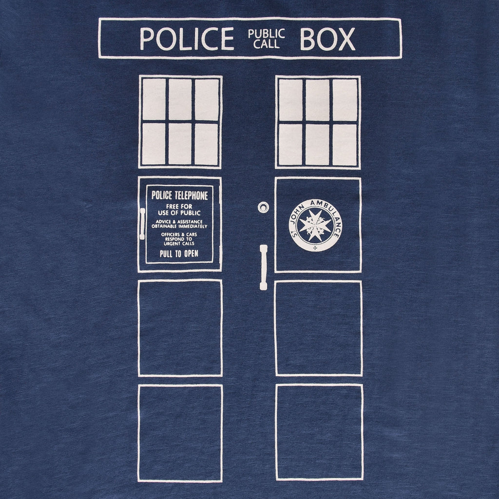 Produktbild Tardis Police Box T-Shirt blau - Doctor Who