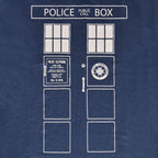 Produktbild Tardis Police Box T-Shirt blau - Doctor Who