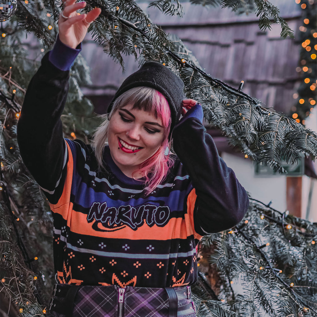 Produktbild Naruto - Konoha Symbol Strickpullover