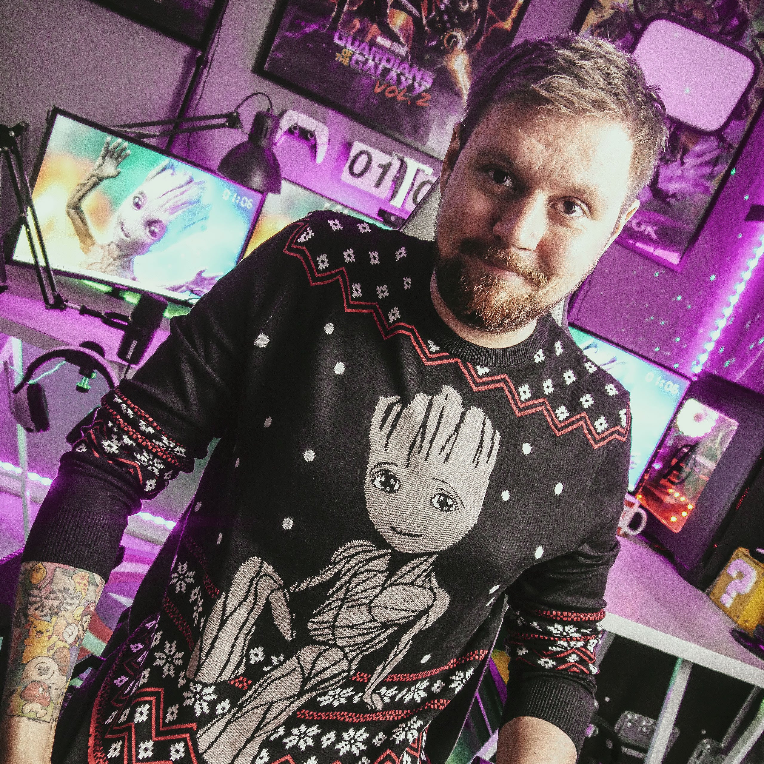 Produktbild Guardians of the Galaxy - Groot Strickpullover
