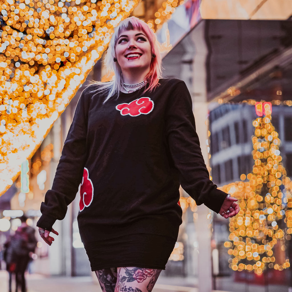 Produktbild Naruto - Akatsuki Symbol Strickpullover