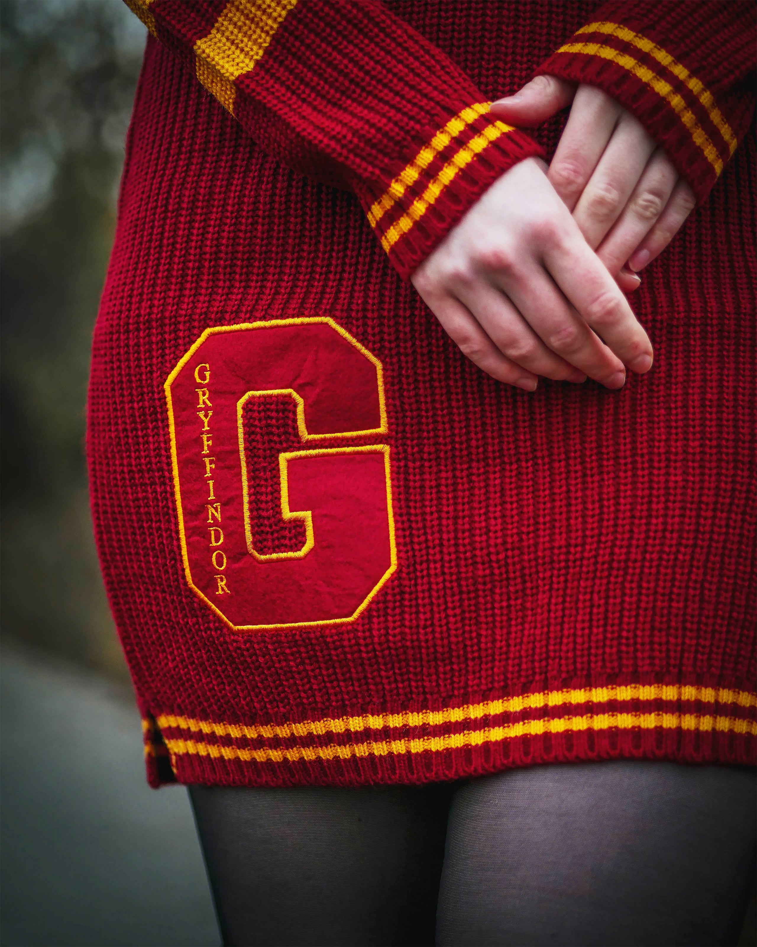 Produktbild Harry Potter - Gryffindor Strickkleid rot