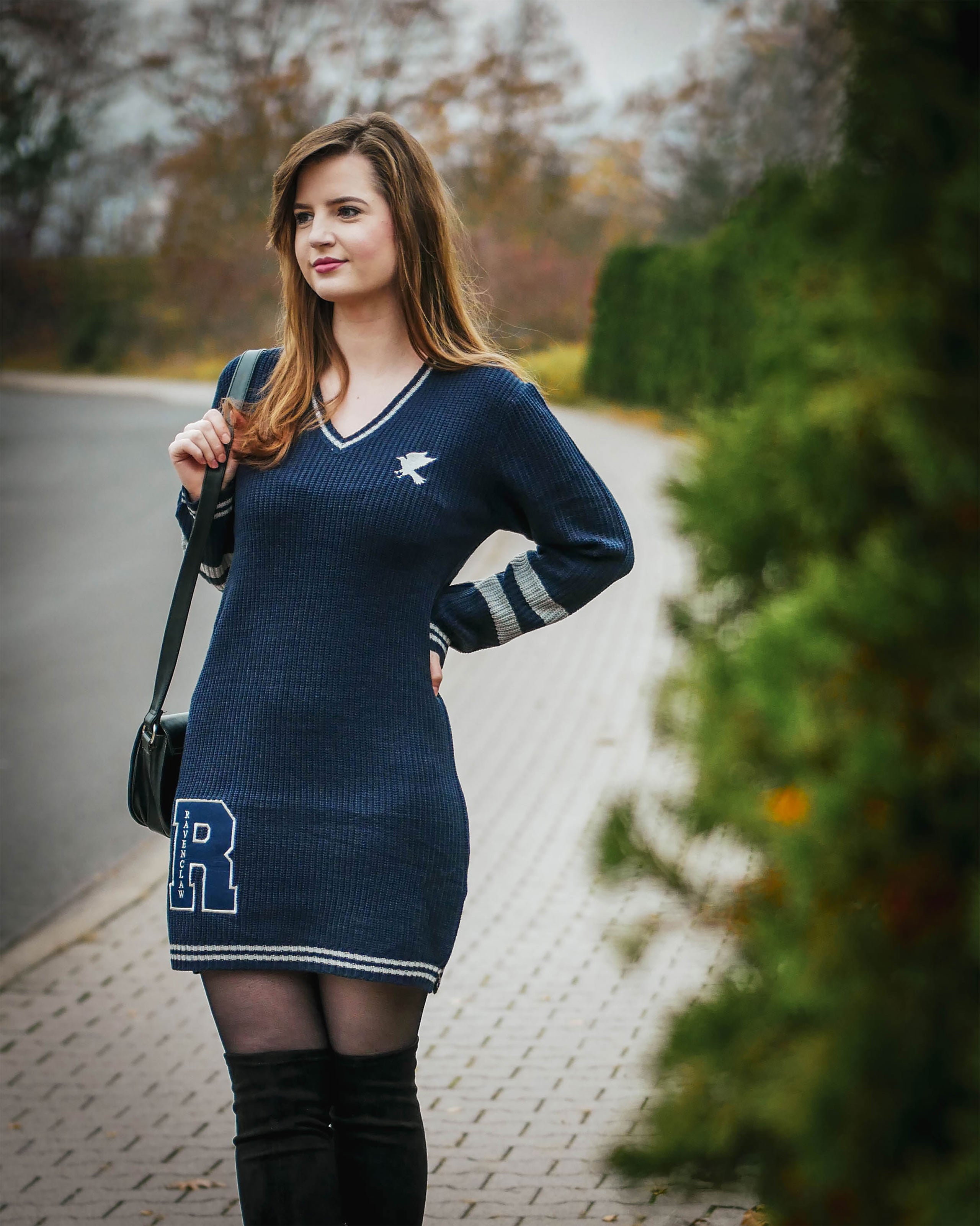 Produktbild Harry Potter - Ravenclaw Strickkleid blau