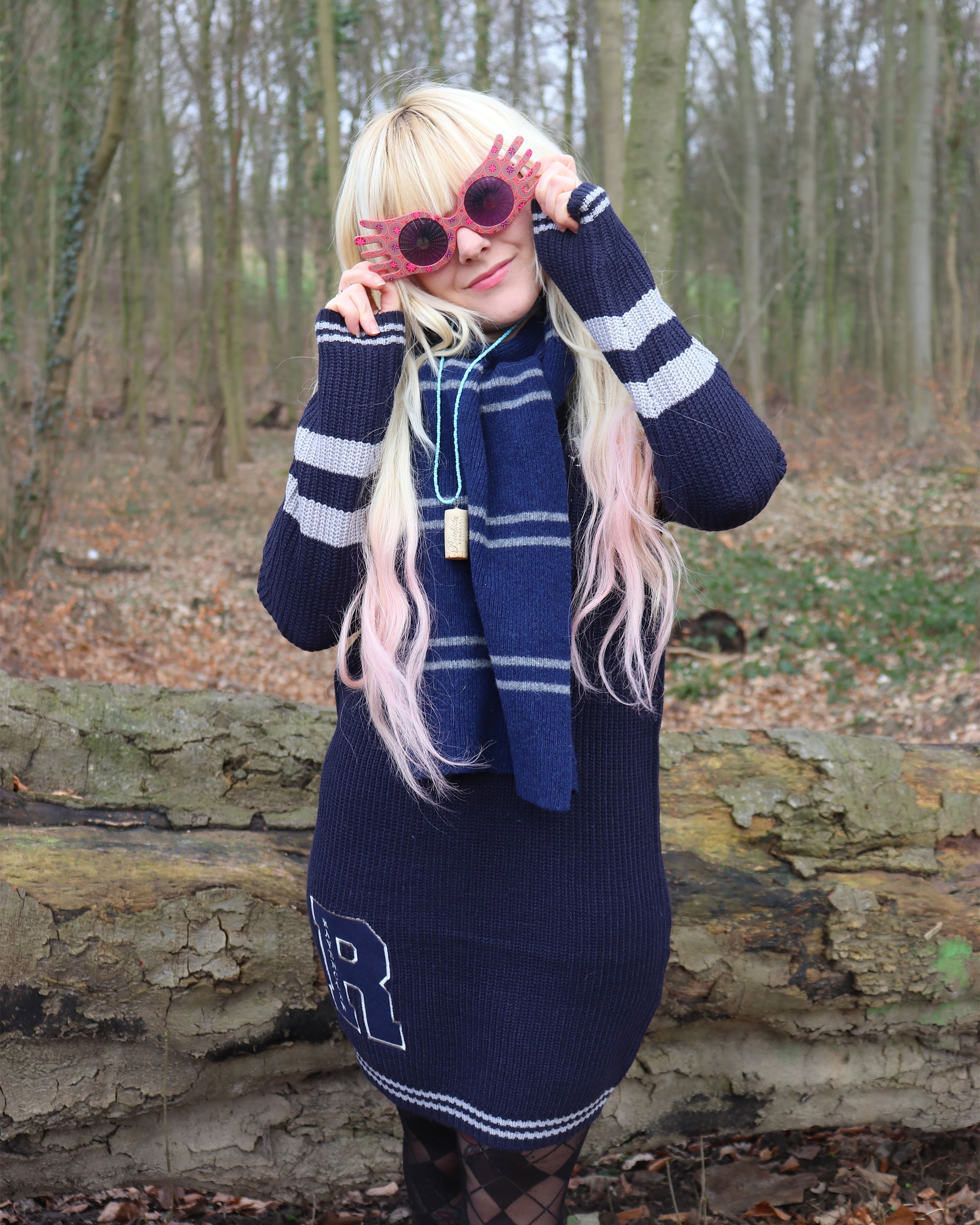 Produktbild Harry Potter - Ravenclaw Strickkleid blau