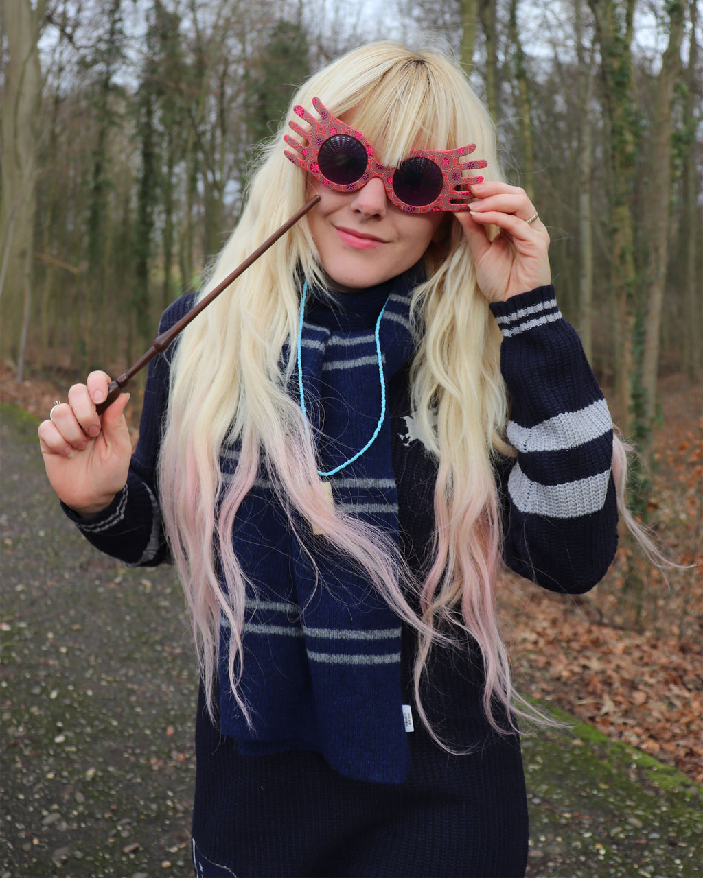 Produktbild Harry Potter - Ravenclaw Strickkleid blau