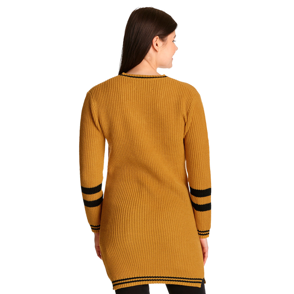 Produktbild Harry Potter - Hufflepuff Strickkleid gelb